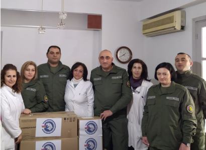 Սիրիայում Հումանիտար առաքելություն իրականացնող խումբը մի շարք բժշկական հաստատությունների բժշկական պարագաներ է փոխանցել