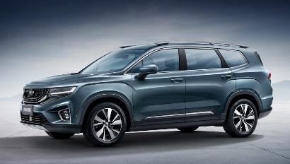 Geely представила большой семиместный внедорожник