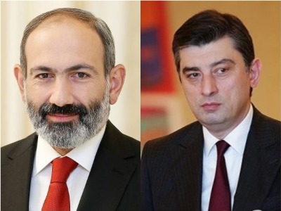 Armenian, Georgian PM discuss transportation of Armenian goods through Georgia