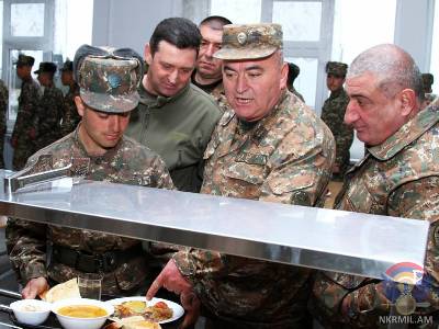 Karabakh Defense Army opens cafeteria at military unit