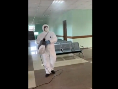 All polling stations in Artsakh are being sanitized (VIDEO)