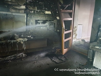 Հրդեհ երեւանյան տներից մեկում