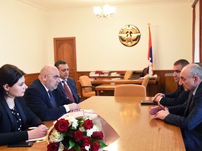 Artsakh President receives Armenia TV and Radio Commission delegation