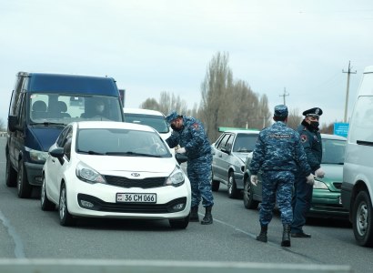 Հրազդան քաղաքի մուտքի մոտ տեղակայված է ոստիկանական հսկիչ պահակակետ. քաղաքապետ (ֆոտո)