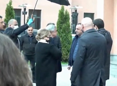 Armenia 3rd President attends Requiem Service for Arianne Caoili