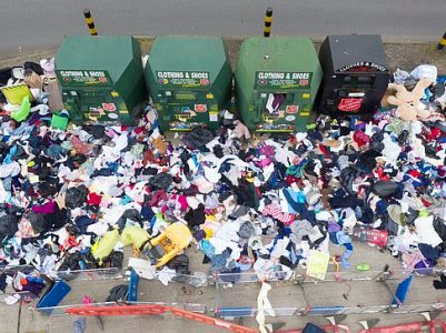The Daily Mail: UK streets filled with garbage, clothes because of quarantine