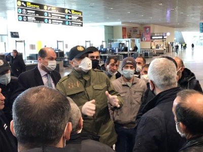 What is happening at the moment at Moscow airport  (PHOTOS)