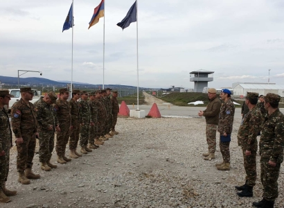 Գնահատվել է հայ խաղաղապահների ծառայությունը Կոսովոյում