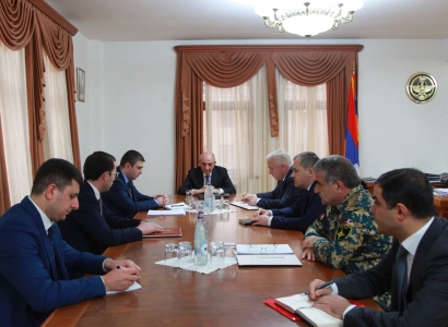 Karabakh President convenes consultation devoted to measures to fight against spread of COVID-19