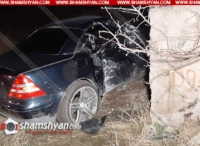 1 dead, 3 injured in road accident in Armenia’s Hrazdan