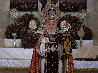 Catholicos of All Armenians: The world will overcome this challenge