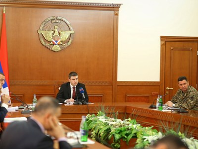 Karabakh Commandant's Office convenes first session