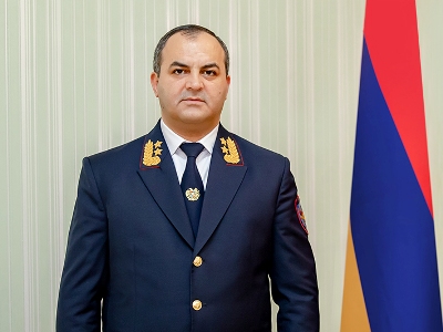 ՀՀ գլխավոր դատախազը շնորհավորական ուղերձ է հղել ՀՀ Ոստիկանության օրվա առթիվ