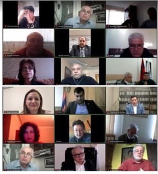 Armenian education minister conducts online session with university rectors