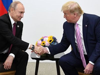 Песков: В графике Путина в настоящее время нет планов телефонного разговора с Трампом