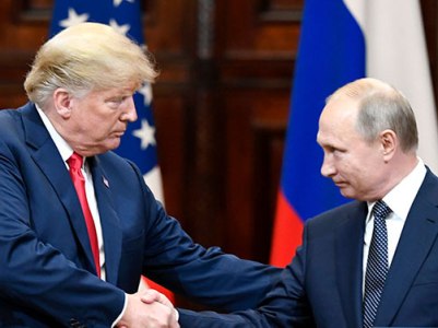 Putin, Trump adopt joint statement on 75th anniversary of Soviet, American troops meeting at Elbe