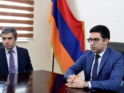 Armenia justice minister introduces newly appointed General Secretary