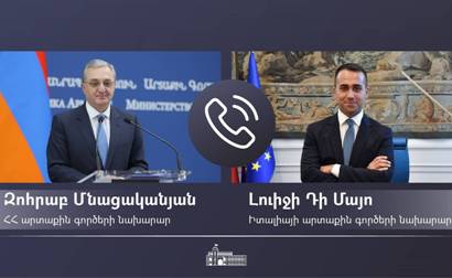 Глава МИД Армении обсудил с итальянским коллегой возможные инициативы по борьбе с коронавирусом