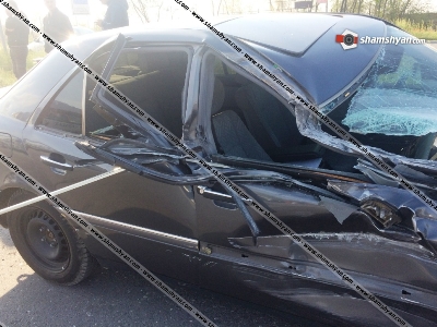 Kyrgyzstan citizen has road accident in Armenia, there are injured