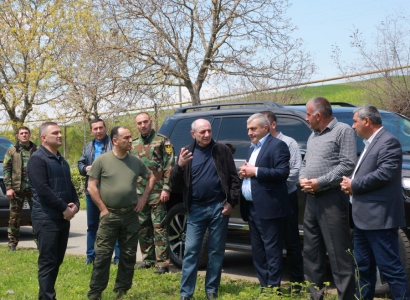 Karabakh President visits Martuni region, told about agricultural activities