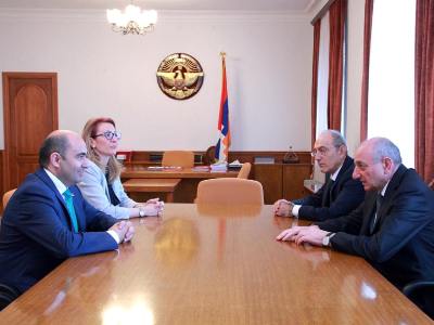 Armenia opposition party leader presents purpose of visit to Artsakh