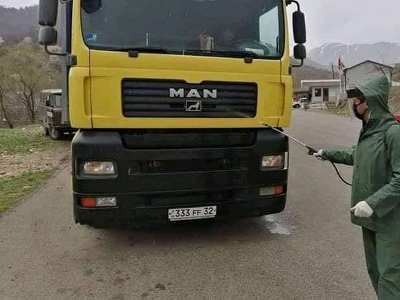 Հայաստանից Արցախ մուտք գործած 853 տրանսպորտային միջոց է ախտահանվել