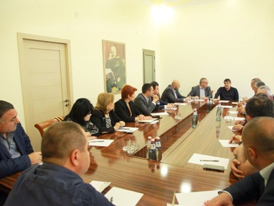 Karabakh President-elect meets with elected deputies representing his political party
