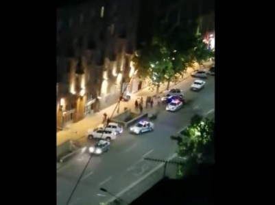 В Ереване служащие дорожной полиции подрались с гражданами