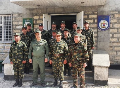 Armenia National Security Service director visits frontier posts on Iranian-Armenian border  (PHOTO)