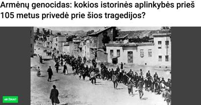 The Armenian Genocide: What historical circumstances led to the tragedy 105 years ago?