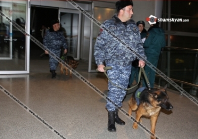 Emergency at Yerevan international airport