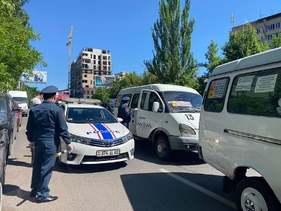 Կենտրոն վարչական շրջանում մշտադիտարկվել է 40 տրանսպորտային միջոց, արձանագրվել է իրավախախտման 18 դեպք