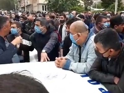 Records drawn up in regard to 20 of participants of protest in Armenia's Kapan