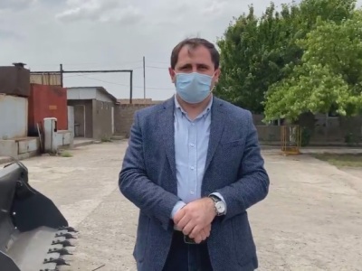 Armenian minister: Excavators provided to enlarged communities