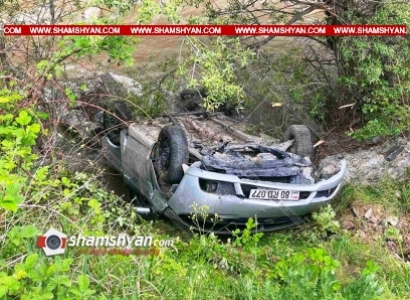 22-ամյա վարորդը Kia Sorento-ով գլորվելով հայտնվել է Ողջի գետի ափին. կան տուժածներ