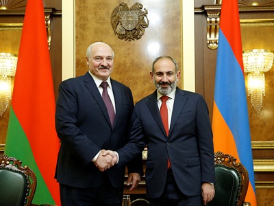 Armenian PM has phone talk with Belarus President