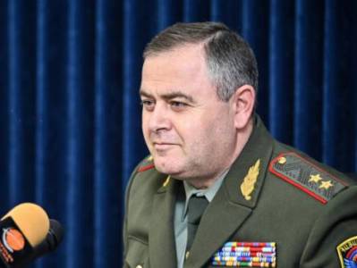Armenia army general staff chief: Weapons are imported in planned manner, without violations