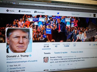 Твиттер удалил твит предвыборной кампании президента США Дональда Трампа