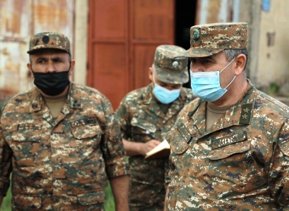 Начальник Генштаба ВС Армении побывал в одной из воинских частей ВС республики