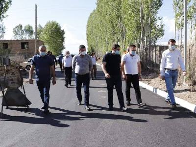 Կարող եմ վստահորեն ասել, որ հիմնանորոգվում է Երևանից դեպի Ստեփանակերտ ճանապարհի ամենավտանգավոր հատվածը. Մարզպետ