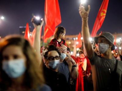 Thousands of Israelis protest against Netanyahu’s annexation plan