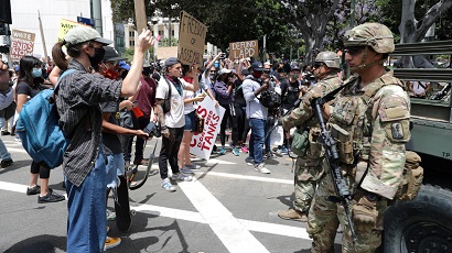 Media: The National Guard is being withdrawn from LA