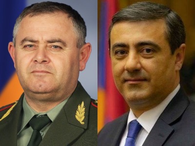 Armenia President receives proposals to sack army general staff chief, National Security Service Director