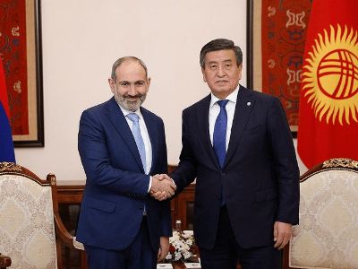 Վարչապետը հեռախոսազրույց է ունեցել Ղրղզստանի նախագահի հետ. քննարկել են կորոնավիրուսի թեման