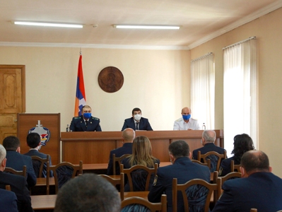 Արայիկ Հարությունյանը ներկայացրել նորընտիր գլխավոր դատախազ Մհեր Աղաջանյանին