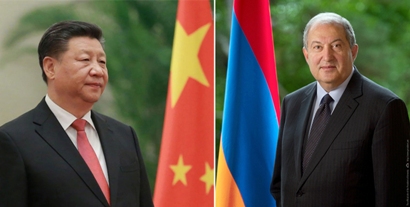 Armenia President to China colleague: We also rely on our friends’ help in fight against the pandemic