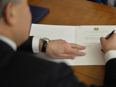 Armenia President appoints judges