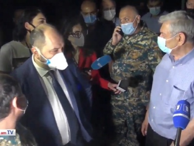 Եկա Հայոց ցեղասպանության թանգարան-ինստիտուտի համար. Ցոլակյանին դուր չեկավ Արայիկ Հարությունյանի ասածը