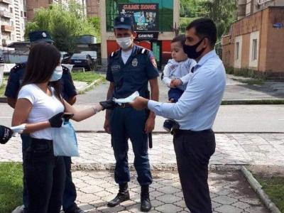 Տեսչական մարմնի աշխատակիցներն արձանագրել են սոցիալական հեռավորություն չպահպանելու դեպքեր Հրազդանում