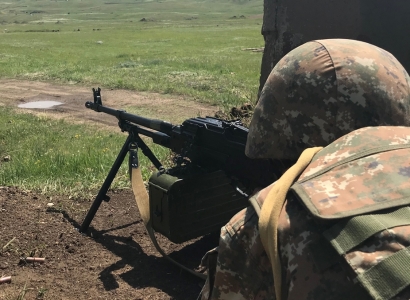 ՀՀ ԶՈՒ 4-րդ զորամիավորումում անցկացվել է կրակային պատրաստության գործնական պարապմունք